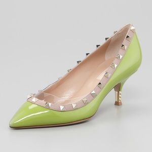 Valentino Rockstud metal heel pumps size 39